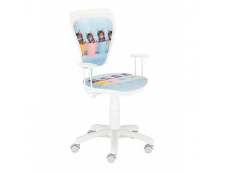 NOWY STYL Stolica za decu MINISTYLE WHITE TS22W GTP28W CATS IN POTS