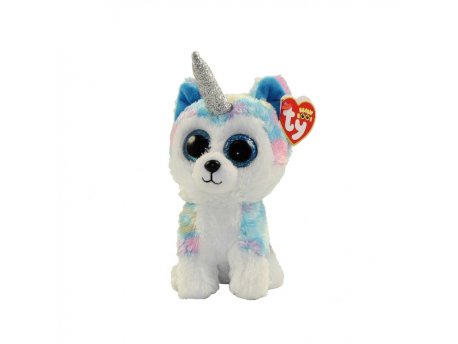 TY pliš HELENA - HUSKY WITH HORN PLIŠANA IGRAČKA