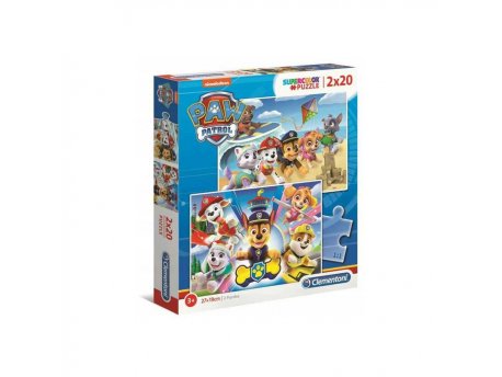 CLEMENTONI PUZZLE 2X20 PAW PATROL