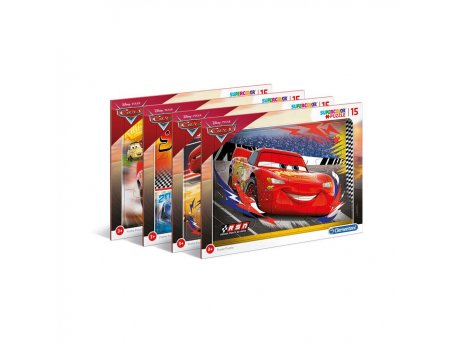 CLEMENTONI PUZZLE 15 FRAME CARS - 2019