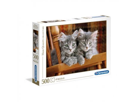 CLEMENTONI PUZZLE 500 KITTENS HQC