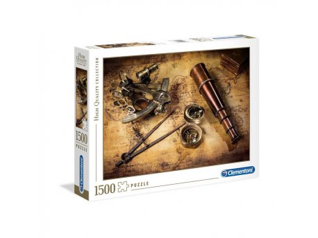CLEMENTONI PUZZLE 1500 HQC COURSE TO THE TREASURE