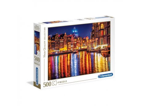 CLEMENTONI PUZZLE 500 HQC AMSTERDAM