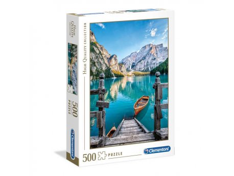 CLEMENTONI PUZZLE 500 HQC BRAIES LAKE