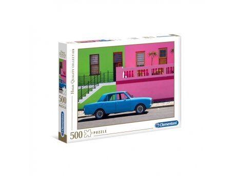 CLEMENTONI PUZZLE 500 HQC THE BLUE CAR =2020=