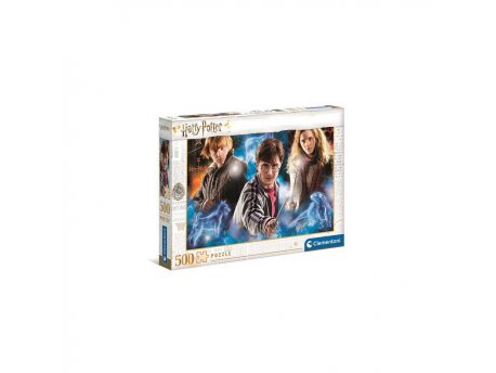 CLEMENTONI PUZZLE 500 HQC HARRY POTTER 1