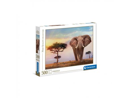 CLEMENTONI PUZZLE 500 HQC AFRICAN SUNSET