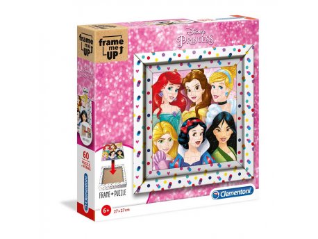 CLEMENTONI PUZZLE 60 FRAME ME UP - PRINCESS