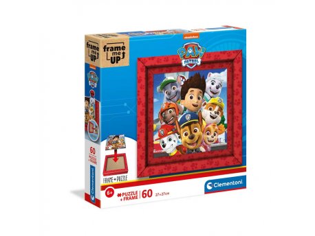 CLEMENTONI PUZZLE 60 FRAME ME UP - PAW PATROL