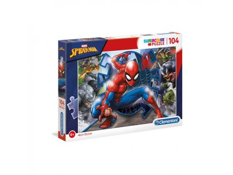 CLEMENTONI PUZZLE 104 SPIDER-MAN