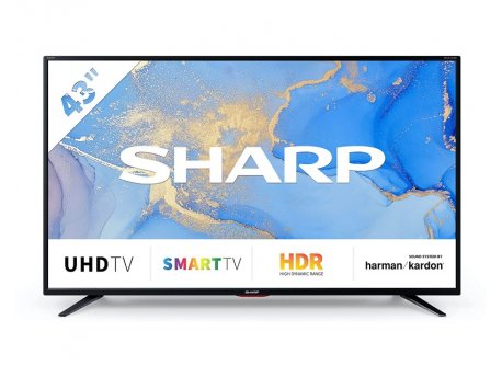 SHARP 43'' 43BJ6EF2NB Smart UHD TV