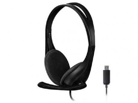 A4 TECH HU-9 USB crne slušalice
