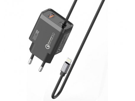 PROMATE ICharge-PDQC3 Ultra-Fast punjač za USB-A beli
