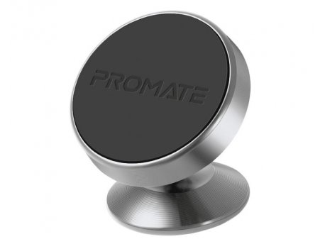 PROMATE MAGNETTO-2 Univerzalni držač za kola 360° srebrni
