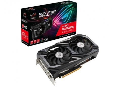 ASUS AMD Radeon RX 6600 XT 8GB ROG-STRIX-RX6600XT-O8G