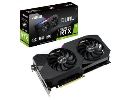ASUS NVidia GeForce RTX 3060 Ti 8GB 256bit DUAL-RTX3060TI-O8G-V2 OUTLET
