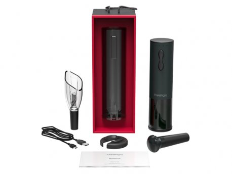 PRESTIGIO Bolsena pametan otvarač vina 500mAh - PWO101BK