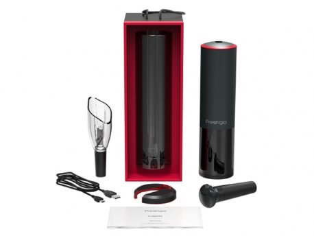 PRESTIGIO Lugano pametan otvarač vina 500mAh - PWO102BK