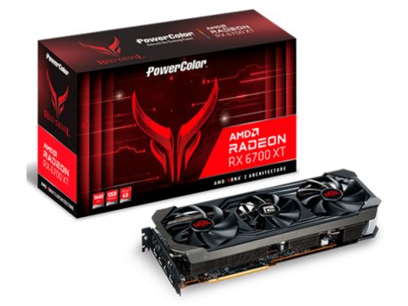 POWER COLOR Radeon Red Devil AXRX 6700XT 12GBD6-3DHE/OC