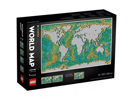 LEGO Mapa sveta