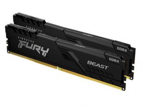 KINGSTON 16GB DDR4 2x8 2666MHz Fury Beast KF426C16BBK2/16