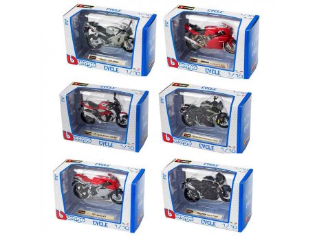 BURAGO MOTOCIKLI 1:18