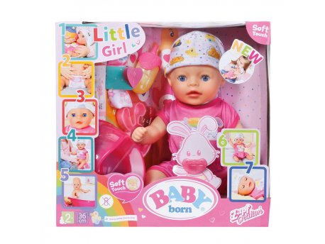 BABY BORN SOFT TOUCH LITTLE GIRL