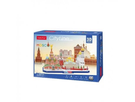 CUBICFUN PUZZLE CITY LINE MOSCOW MC266h