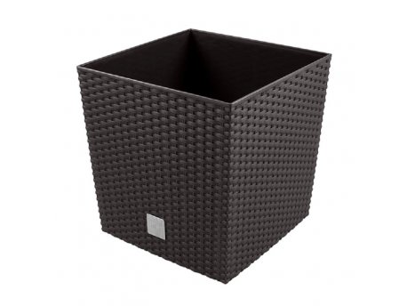 Prosperplast PR DRTS400L-440U Saksija Rato Low 40x40x41cm Braon