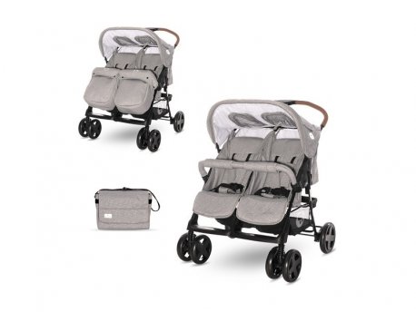 LORELLI BERTONI TWIN STEEL GREY (2021) + TORBA