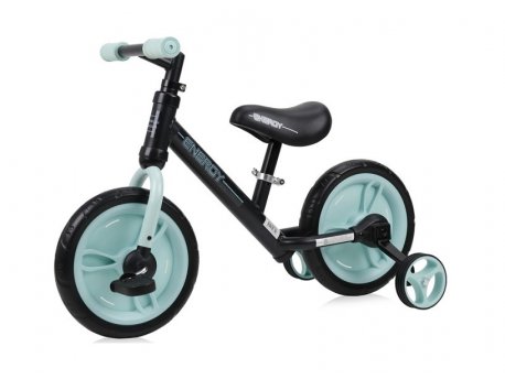 LORELLI BERTONI BALANCE BIKE ENERGY 2 in1 BLACK&GREEN