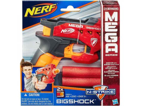 NERF PISTOLJ MEGA BIGSHOCK