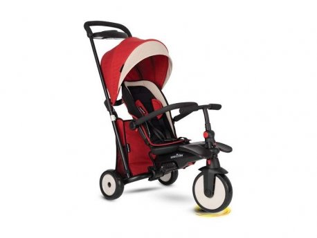 SMART TRIKE FOLDING 500 RECLINER 9M+ RED MELANGE
