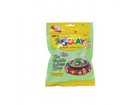 AMOS GLINA NEON ZELENA 50 GR