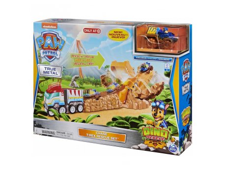 PAW PATROL T-REX RESQUE SET