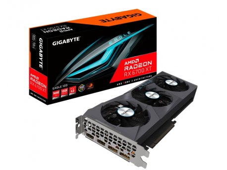 GIGABYTE AMD Radeon RX 6700 XT EAGLE 12GB 192bit GV-R67XTEAGLE-12GD