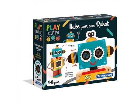 CLEMENTONI PLAY CREATIVE ROBOT SET