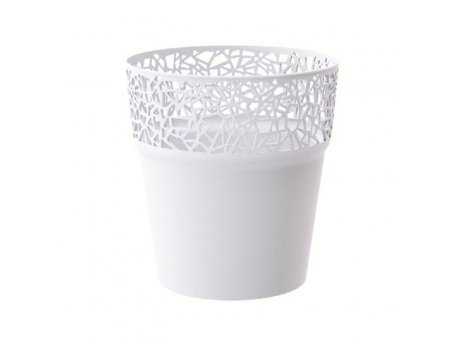 Prosperplast DTRE145-S449 Saksija Tre 15x15cm Bela