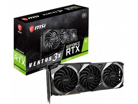 MSI NVidia GeForce RTX 3070 8GB 256bit RTX 3070 VENTUS 3X 8G OC LHR