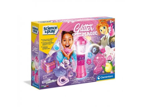 CLEMENTONI GLITTER LAB SET