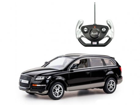 RASTAR RC automobil Audi Q7 1:14 (crni, beli)