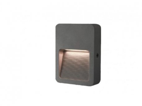 BBLINK LED SVETILJKA 1321 SIVA SPOLJNA ZIDNA IP65