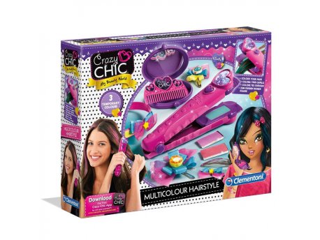 CLEMENTONI CRAZY CHIC SARENI FRIZERSKI SET