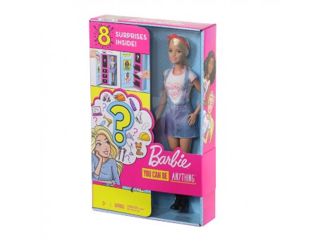 BARBIE Lutka+modno iznenađenje