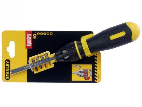 STANLEY ODVIJAČ MULTIBIT + 10 NASTAVAKA