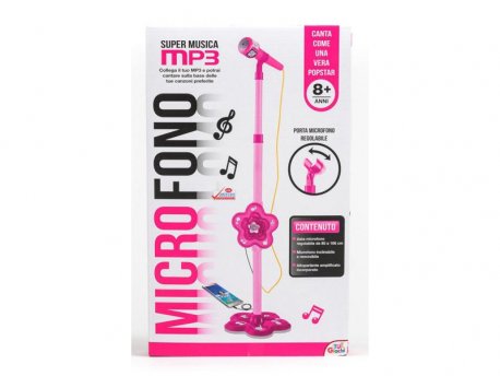 HK MINI Igračka, mikrofon roze