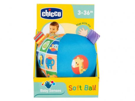 CHICCO Igračka mekana plišana lopta