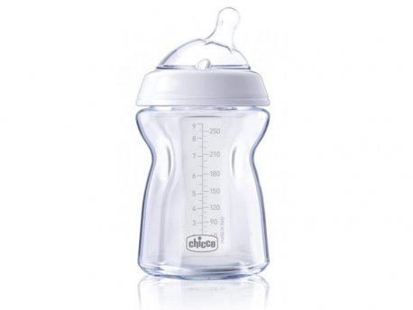 CHICCO Flašica Naturalfeeling 250 ml, silikon 0m+