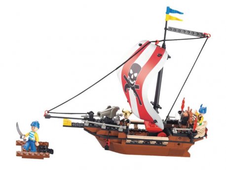 SLUBAN Kocke, piratski ratnički brod, 226 kom