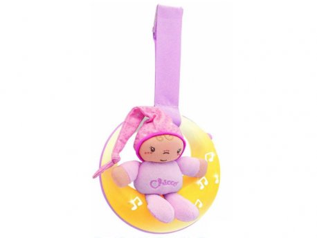 CHICCO Muzička lampa Uspavani Mesec (fd) - roze